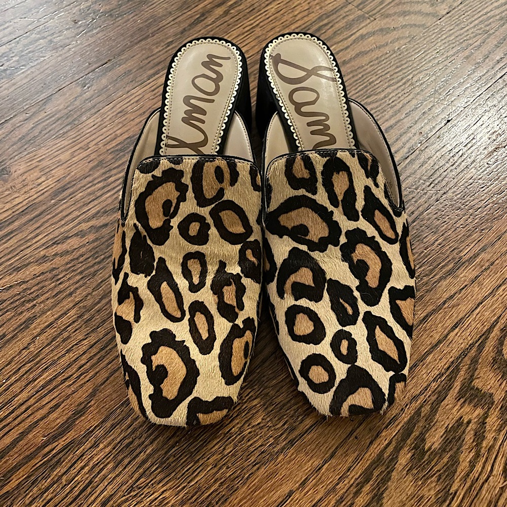 Adair Leopard Print Mule